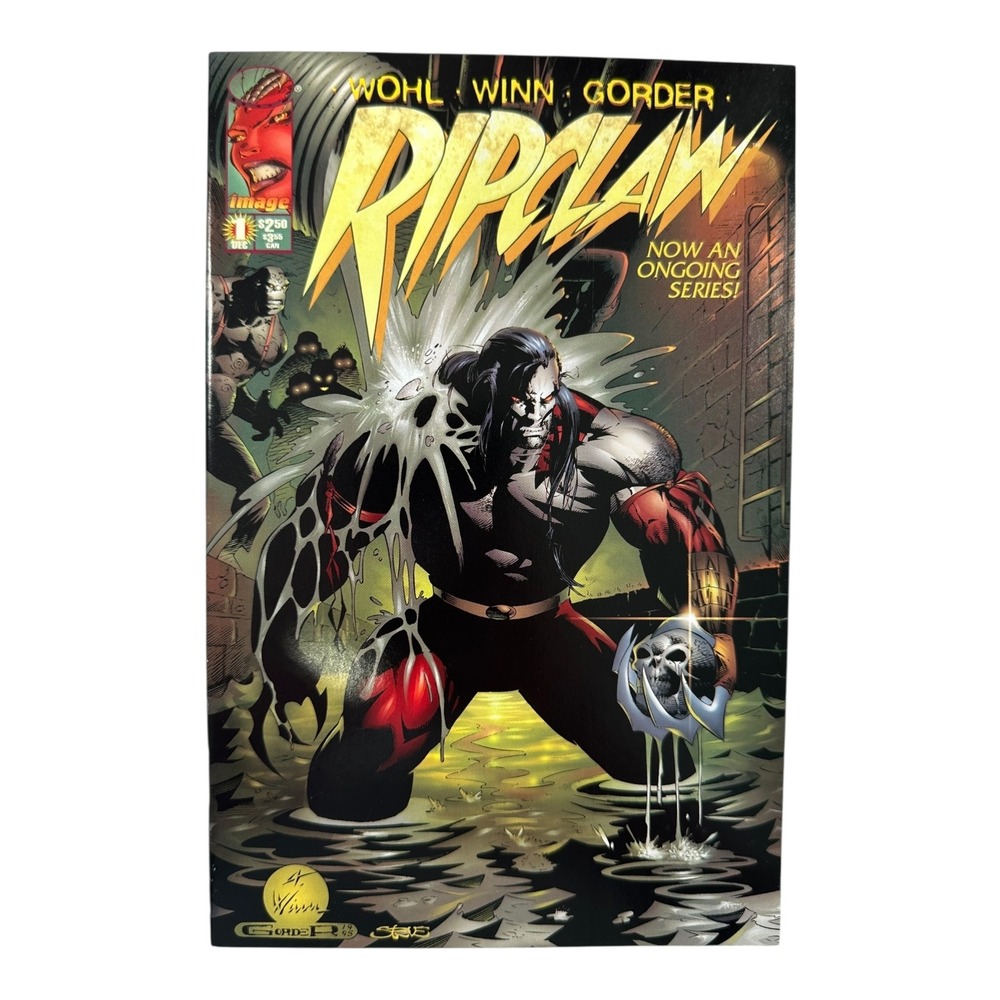 Ripclaw Comic Book Image Comics Ongoing‎ Series 1993 Wohl Winn Gorder